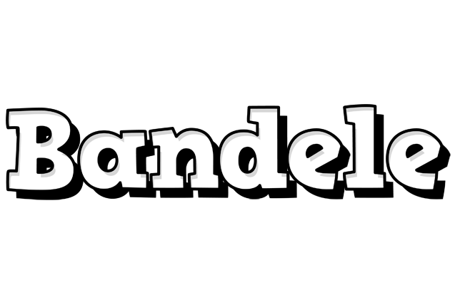 Bandele snowing logo