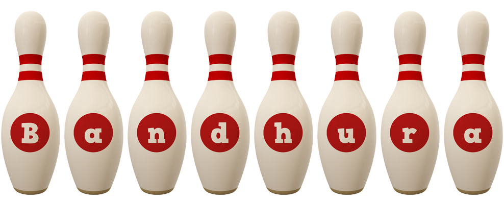 Bandhura bowling-pin logo