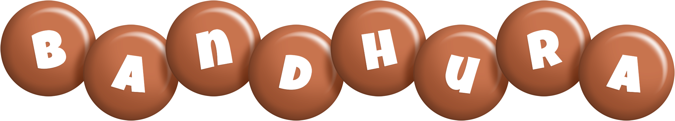 Bandhura candy-brown logo