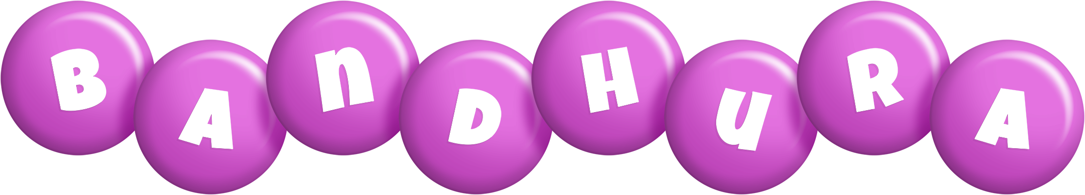 Bandhura candy-purple logo