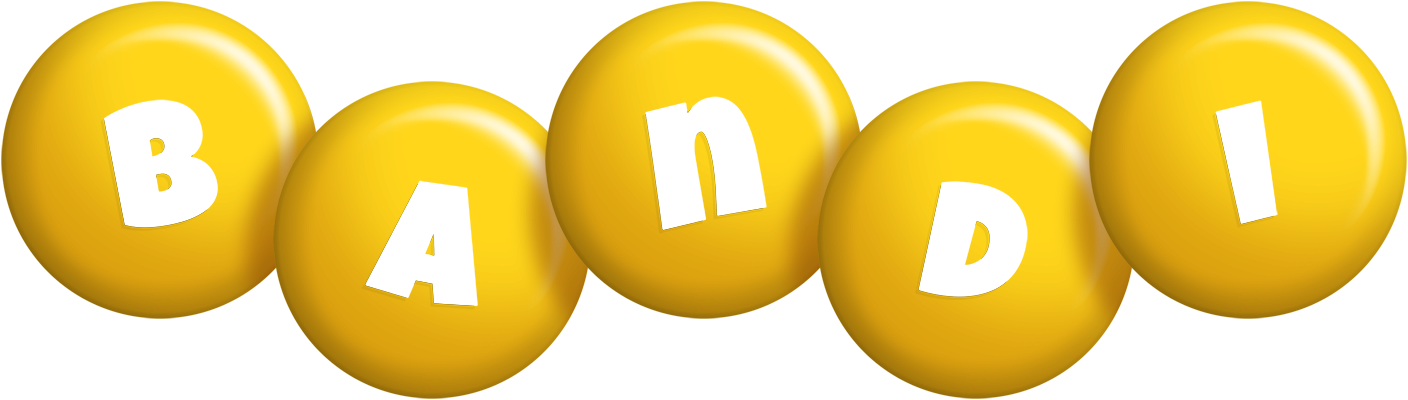 Bandi candy-yellow logo