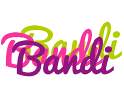 Bandi flowers logo