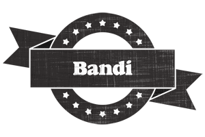 Bandi grunge logo