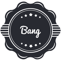 Bang badge logo