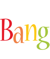 Bang birthday logo