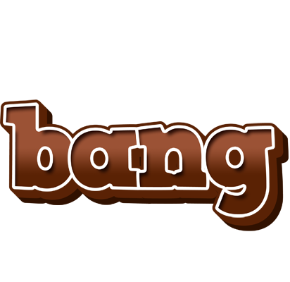 Bang brownie logo
