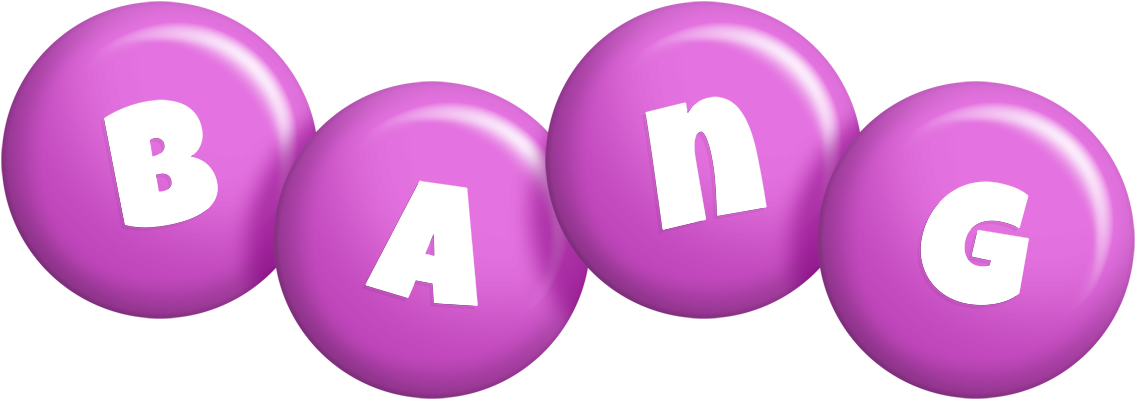 Bang candy-purple logo