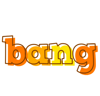 Bang desert logo