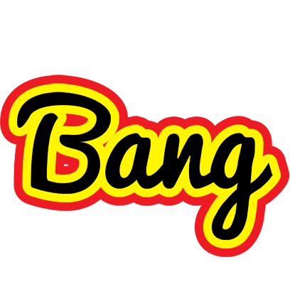 Bang flaming logo
