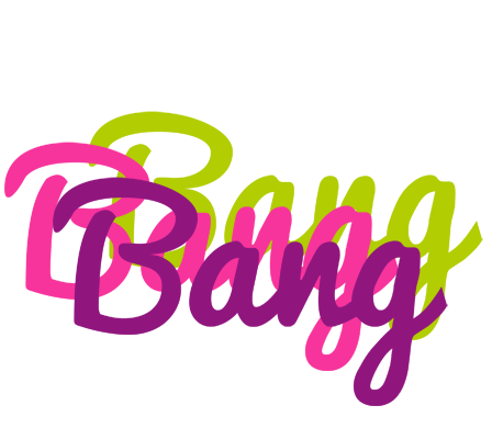 Bang flowers logo