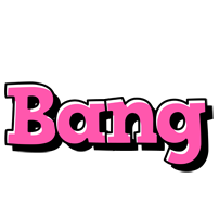 Bang girlish logo