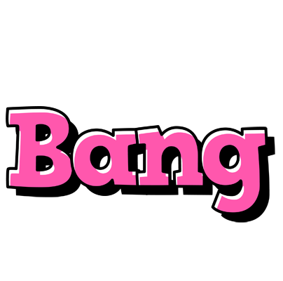 Bang girlish logo