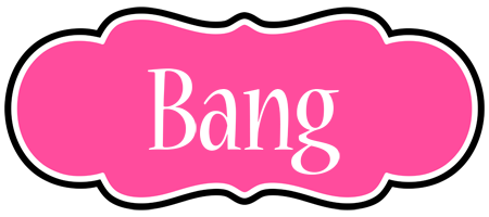 Bang invitation logo