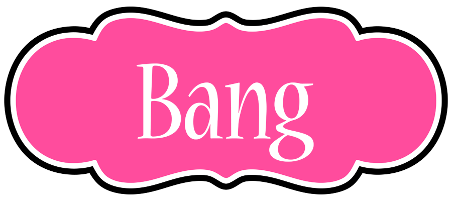 Bang invitation logo