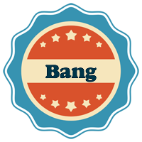 Bang labels logo