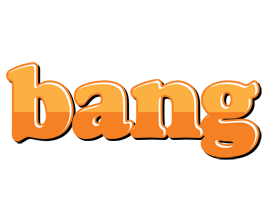 Bang orange logo