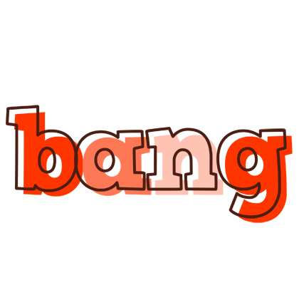 Bang paint logo