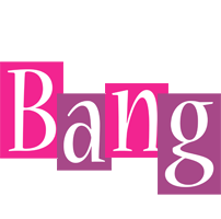 Bang whine logo
