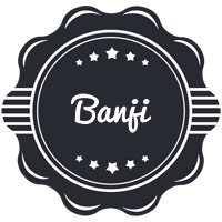 Banji badge logo