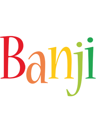 Banji birthday logo