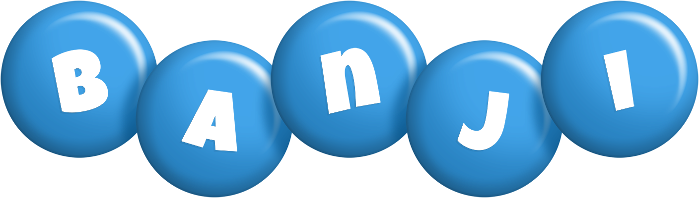 Banji candy-blue logo
