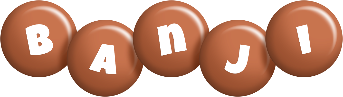 Banji candy-brown logo