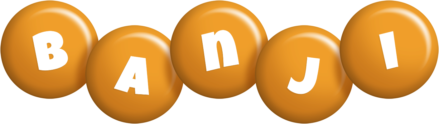 Banji candy-orange logo