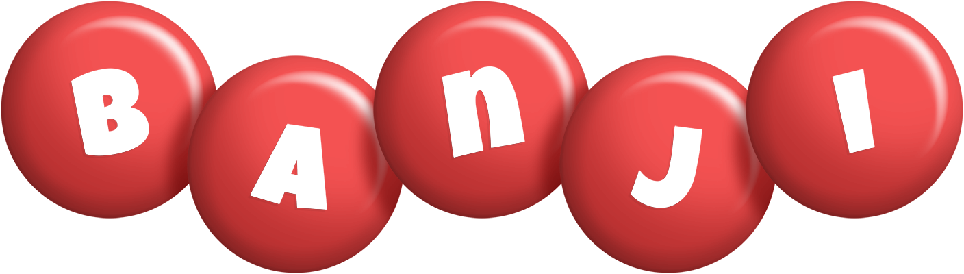 Banji candy-red logo