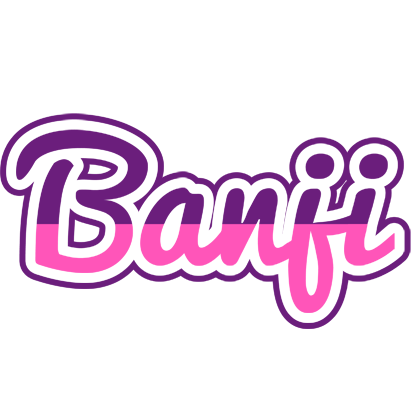 Banji cheerful logo
