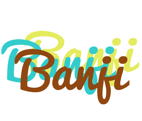 Banji cupcake logo