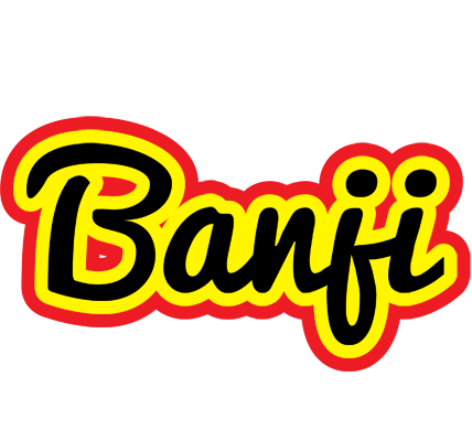 Banji flaming logo