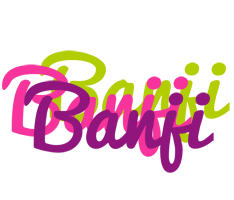 Banji flowers logo