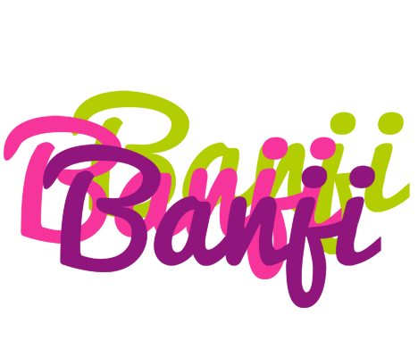 Banji flowers logo