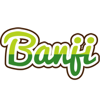 Banji golfing logo