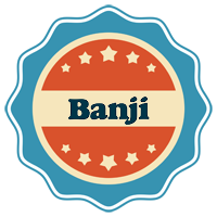 Banji labels logo