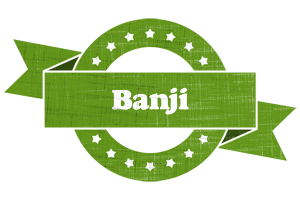 Banji natural logo