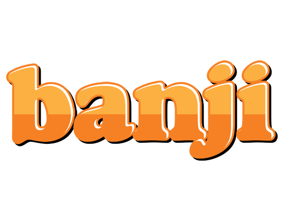 Banji orange logo