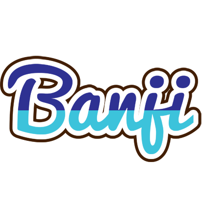 Banji raining logo
