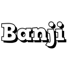 Banji snowing logo