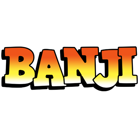 Banji sunset logo