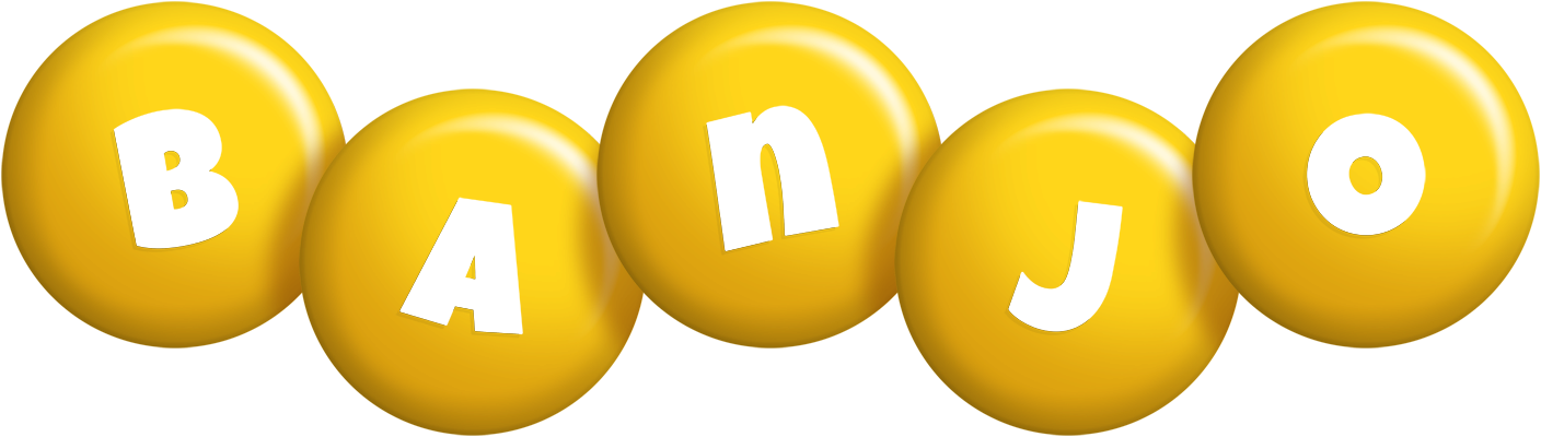 Banjo candy-yellow logo