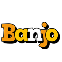 Banjo cartoon logo