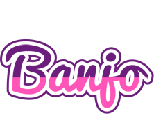 Banjo cheerful logo