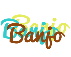 Banjo cupcake logo