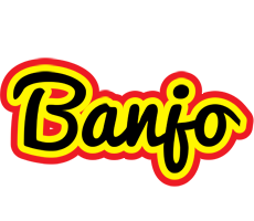 Banjo flaming logo