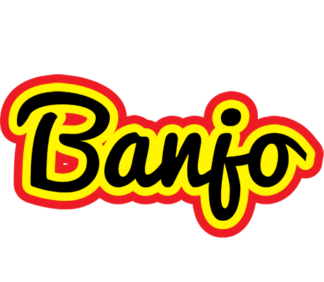 Banjo flaming logo