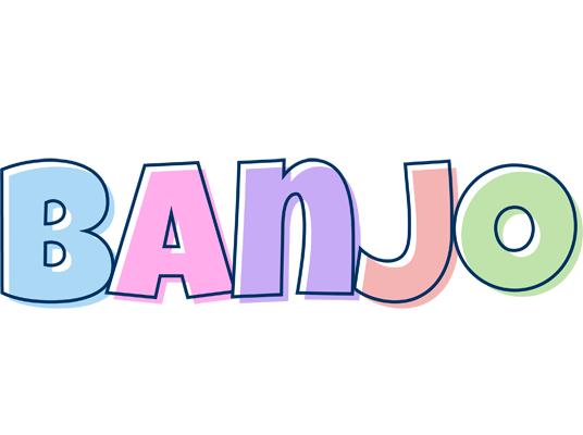 Banjo pastel logo