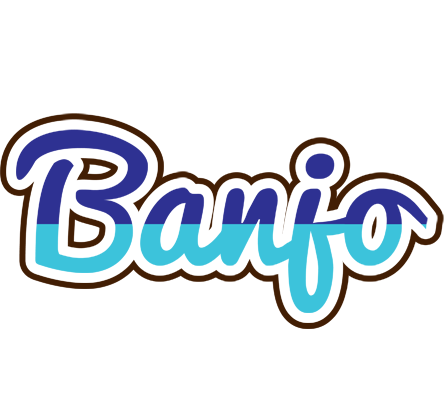 Banjo raining logo
