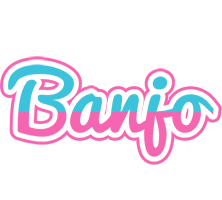 Banjo woman logo