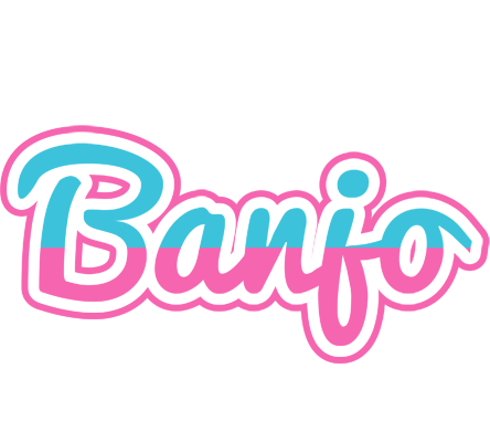 Banjo woman logo
